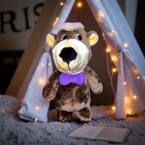 Vintage 1989 Yogi Bear Friend Boo Boo Hanna Barbera Plush Bear 13"